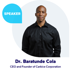 Dr. Baratunde Cola, CEO and Founder of Carbice Corporation.