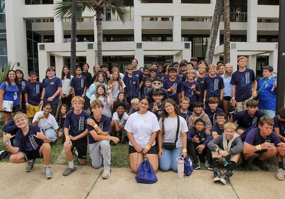 Kailua Intermediate School at the X-STEM Workshops event in Oʻahu, Hawaii